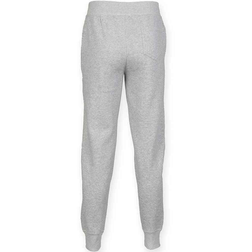 SF Men SF Men Men's Heather Cuffed Slim Jogging Bottoms in Grey - 2