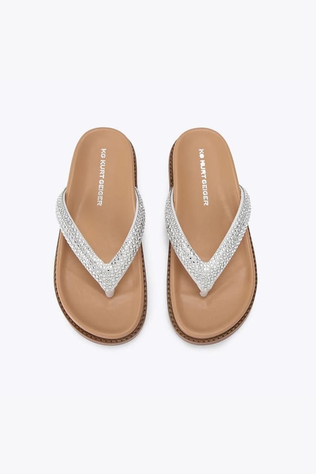 KG Kurt Geiger KG Kurt Geiger Women's 'Ryn' Sandals in Silver - 2