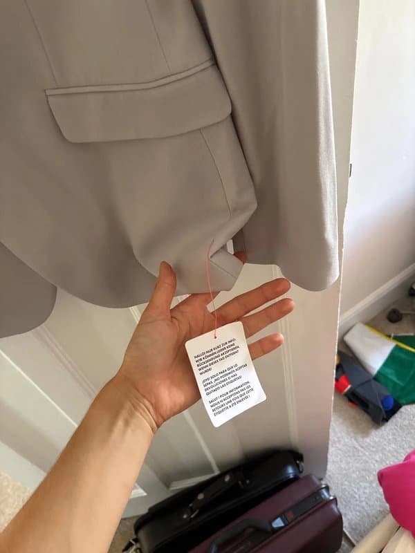 ASOS Design Light Grey Blazer