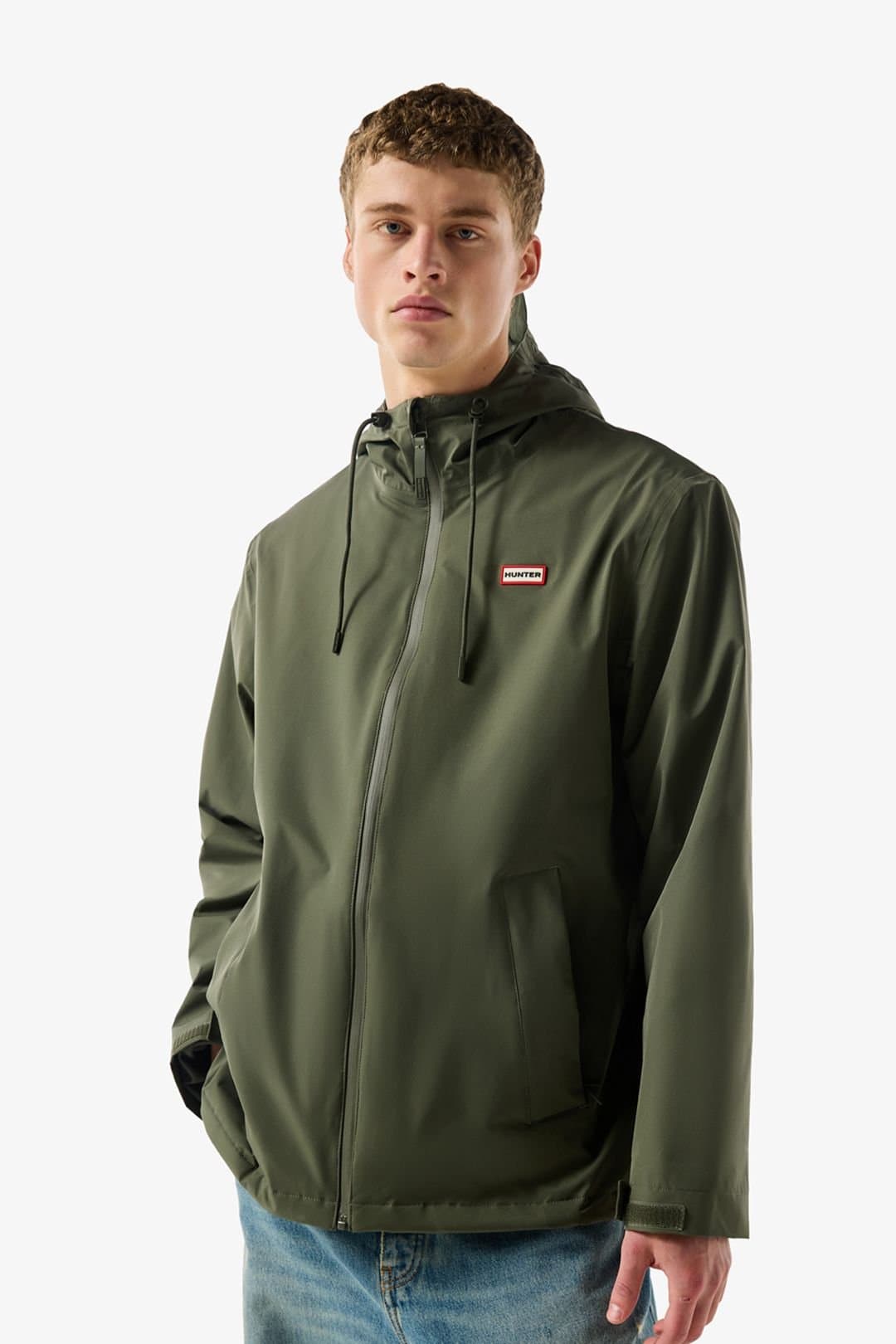 Hunter Hunter Green Waterproof Jacket for Men