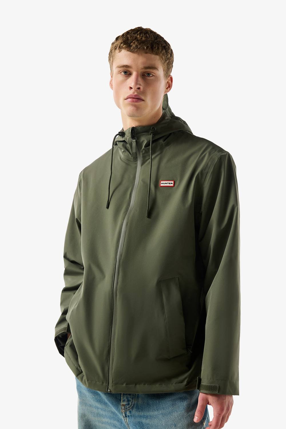 Hunter Hunter Originals Men's Waterproof Jacket in Green - 2