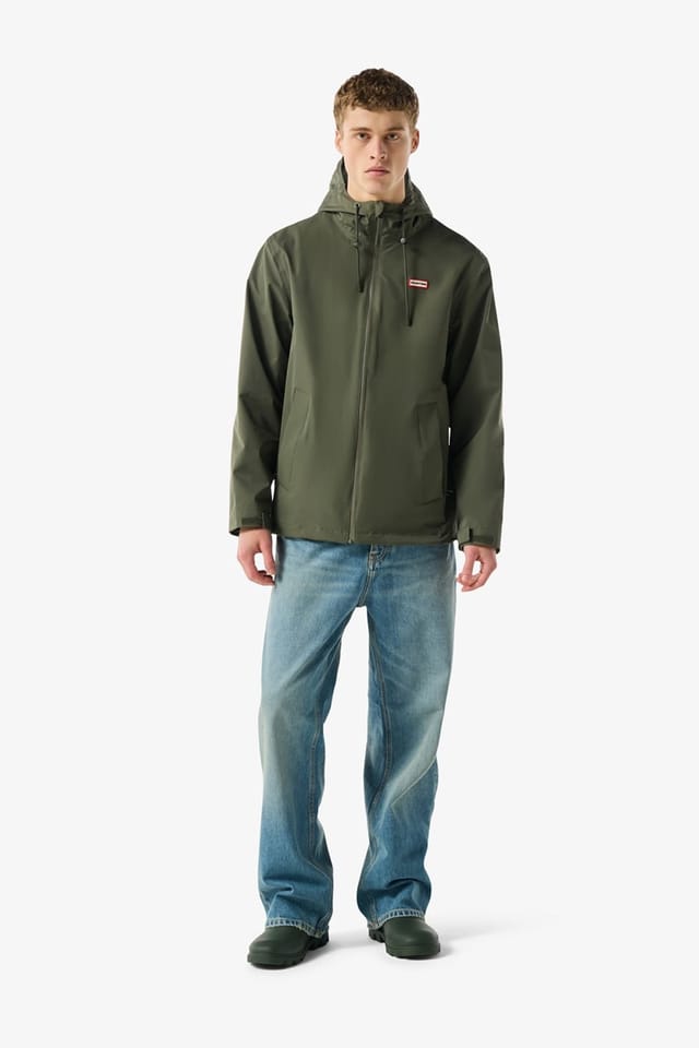 Hunter Hunter Originals Men's Waterproof Jacket in Green - 2