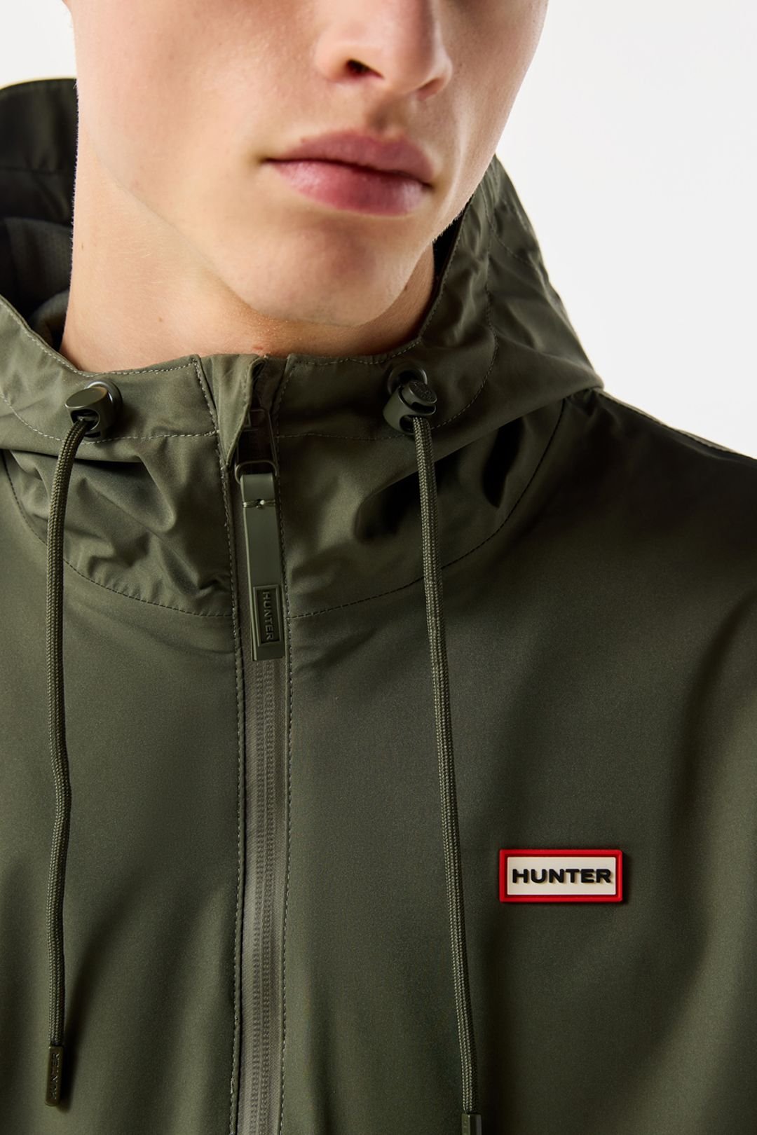 Hunter Hunter Originals Men's Waterproof Jacket in Green - 4
