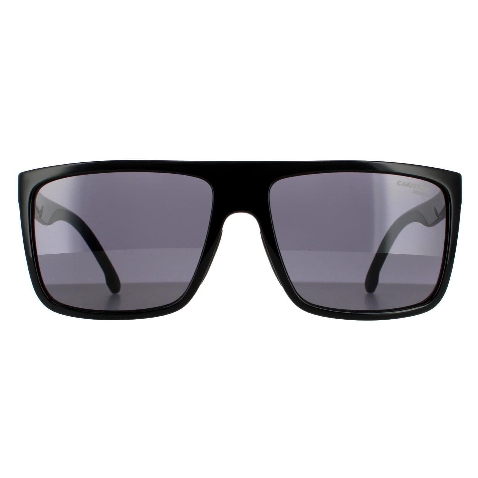 Carrera Carrera Men's Rectangle Black Grey Sunglasses