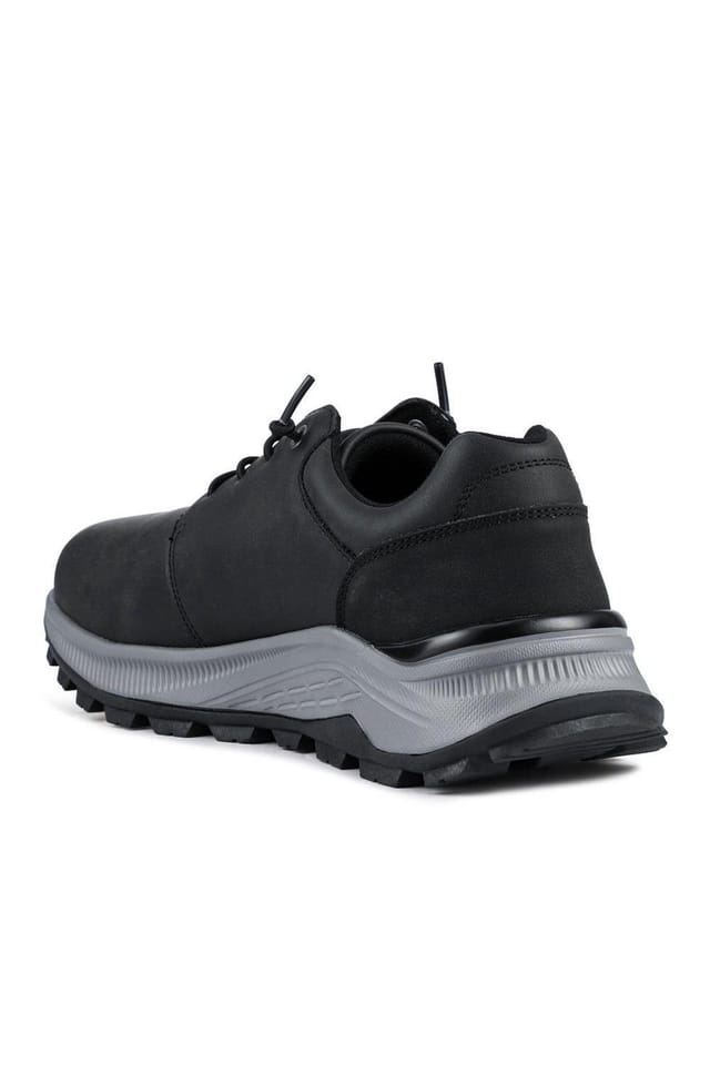 Pavers Pavers Men's Sporty Lace Up Shoes in Black - 3