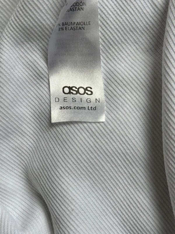 ASOS two white ASOS tops in good condition