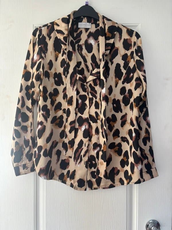 Never Fully Dressed Never Fully Dressed Leopard Print Shirt