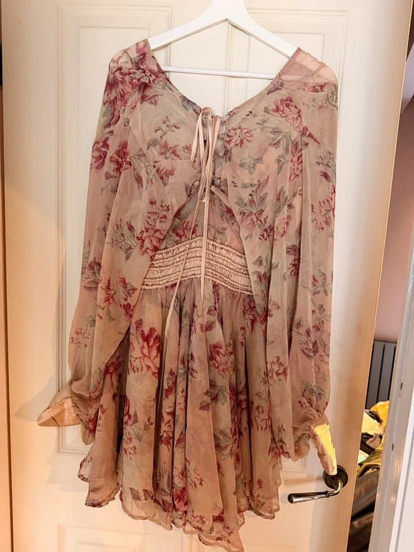 ASOS Asos Luxe Mini Floral Dress