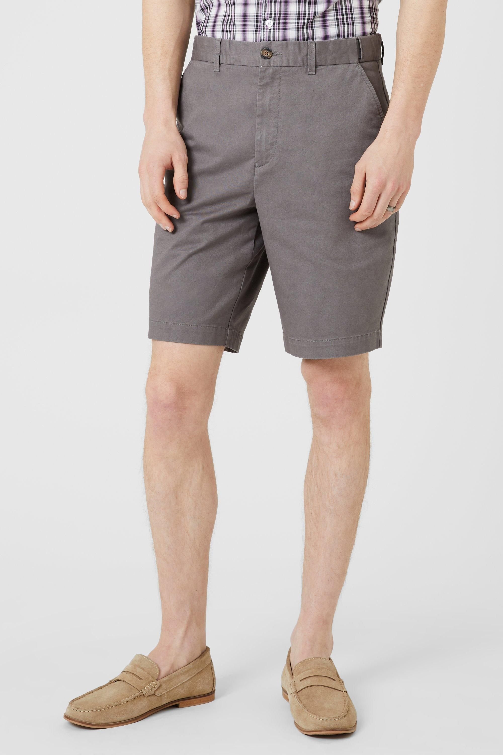 Maine Maine Men's Premium Chino Short in Grey - 4