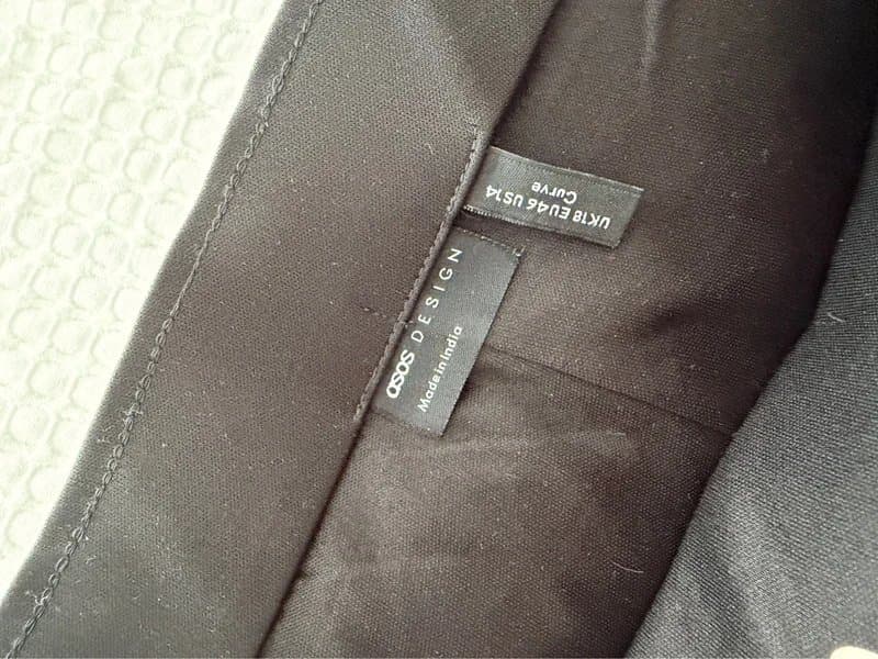 ASOS ASOS Black Sequin Trousers