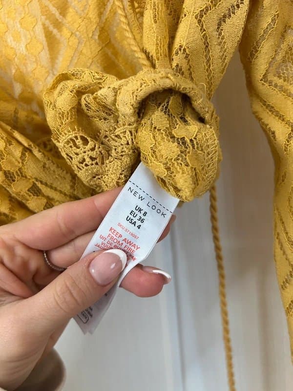 New Look Crotchet top