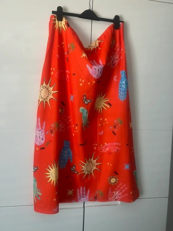 Never Fully Dressed Never fully dressed red celestial Dorris skirt