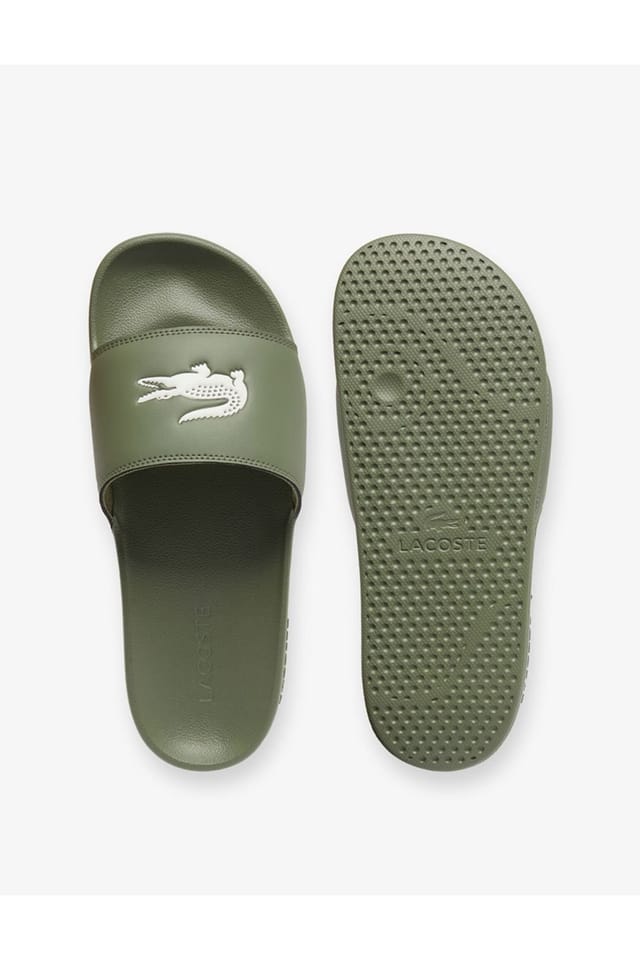 Lacoste Lacoste Men's Serve Slides Khaki - 2
