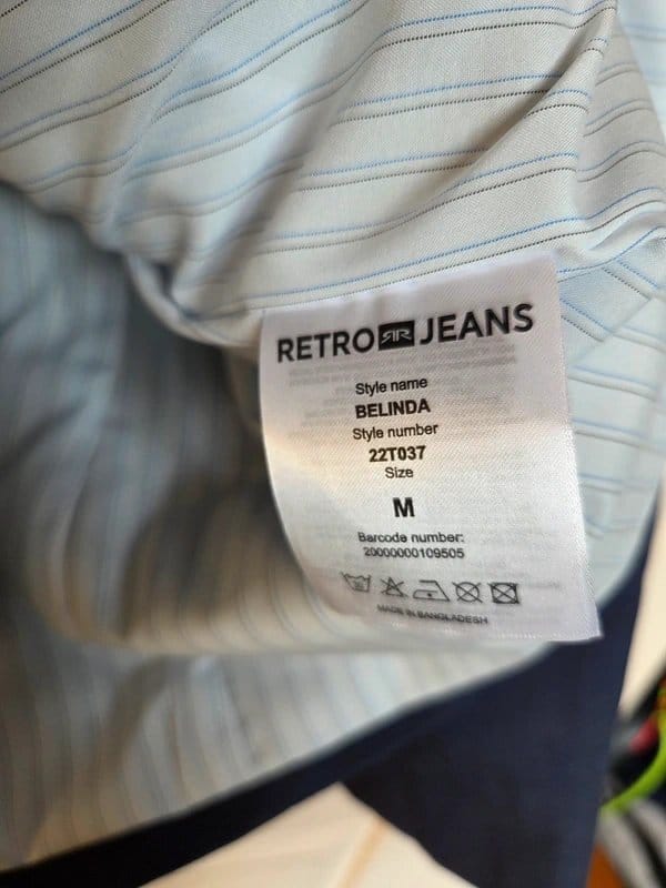 Retro Jeans Retro Jeans Navy Blazer Womens Medium Tailored Smart Office Jacket - 1