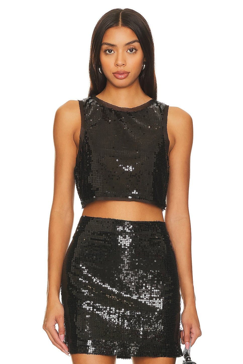 revolve Romina Sequin Top