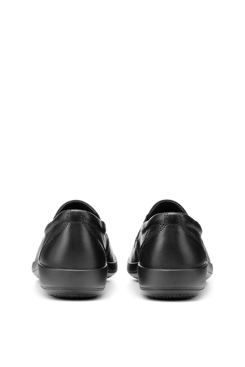 Hotter Hotter Women's Wide Fit 'Glove II' Slip On Shoes in Black - 4