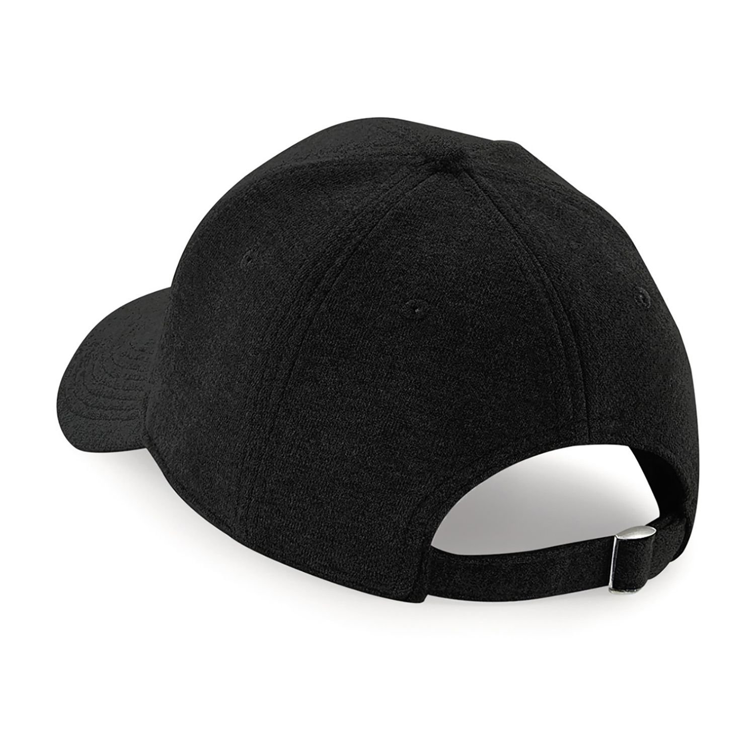 Beechfield Beechfield Men's Jersey Athleisure Baseball Cap in Black - 2
