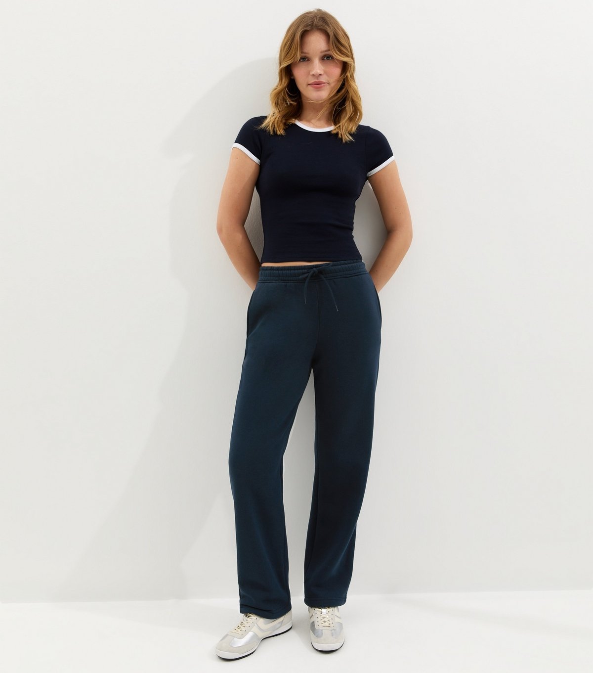 New Look Women's Navy Toggle Cuff Joggers New Look - 2