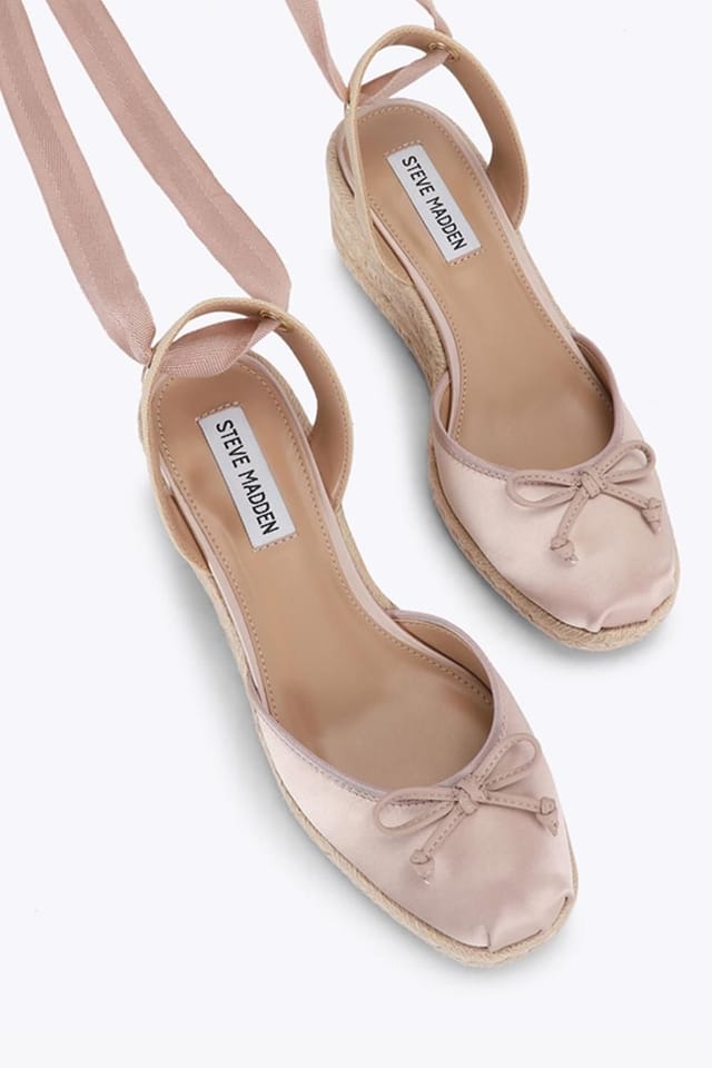 Steve Madden STEVE MADDEN Women's 'Tarina Pink' Fabric Heels in Pink - 2