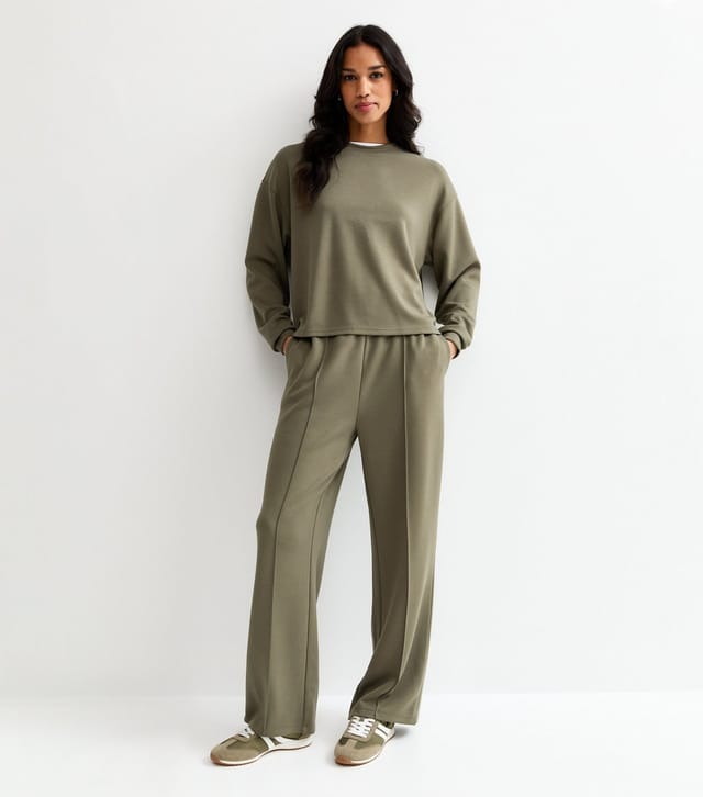 New Look Women's Premium Khaki Sweatshirt New Look - 2
