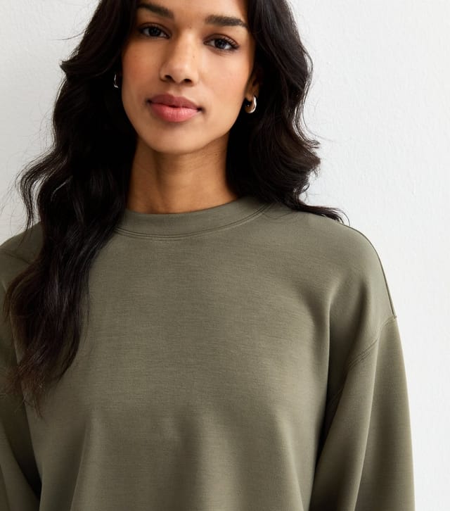 New Look Women's Premium Khaki Sweatshirt New Look - 3