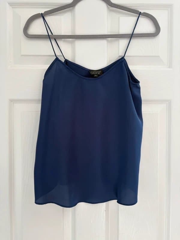 Topshop Satin Vest