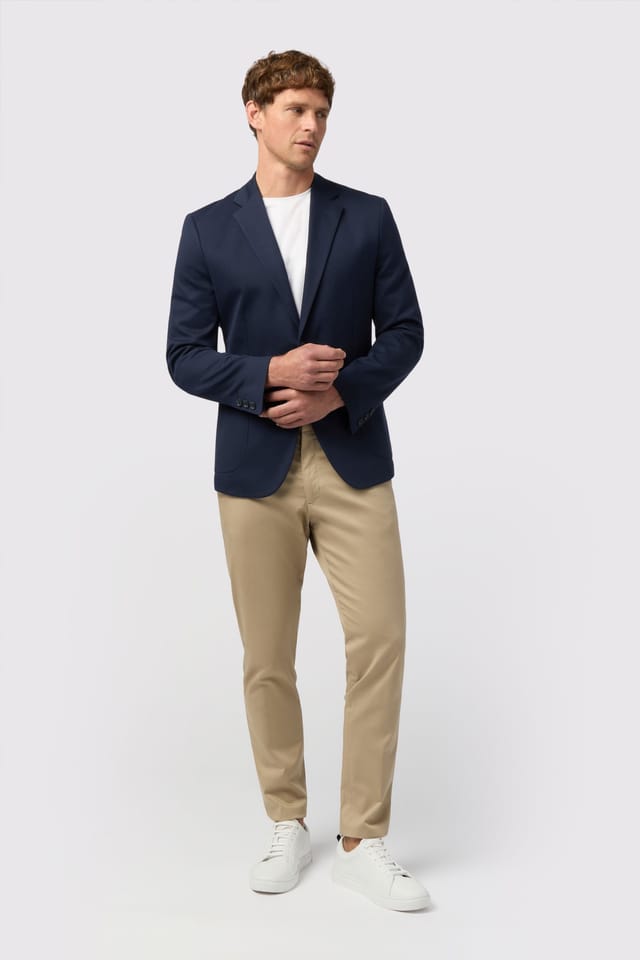 Melka Melka Men's Jersey Blazer in Navy - 2