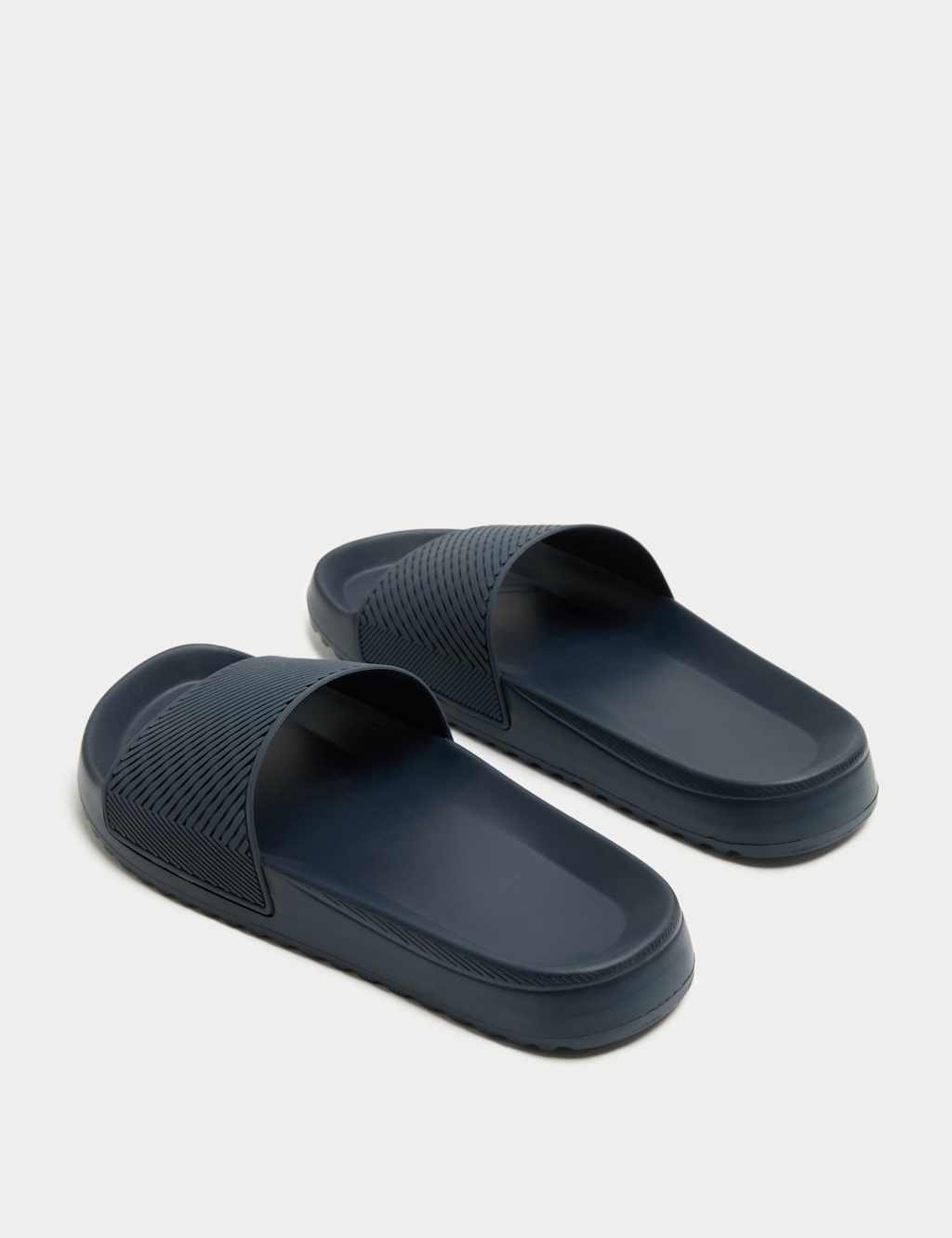 Marks & Spencer M&S Pool Sliders Navy - 2