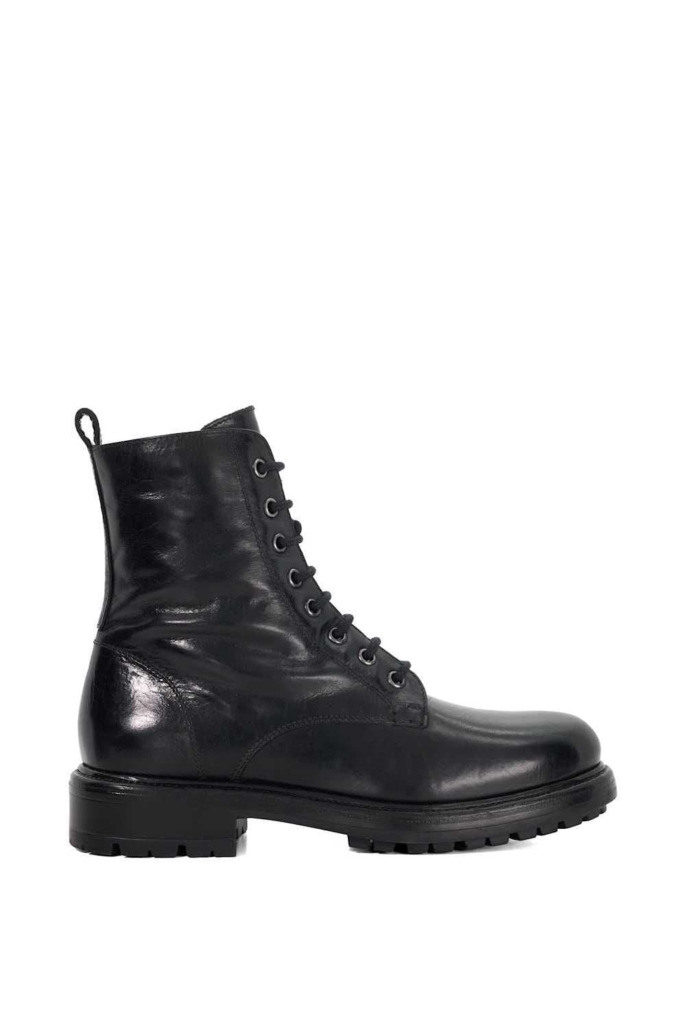 Dune London Dune London Black Leather Ankle Boots