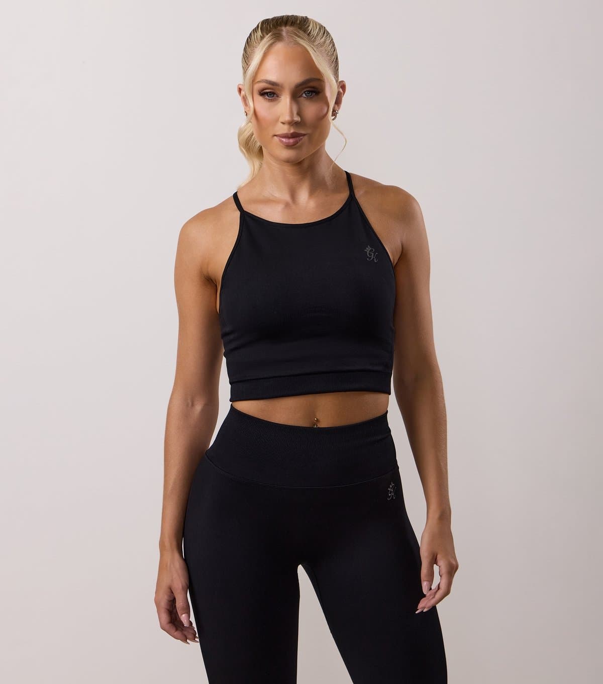 Gym King Gym King Black Sculpting Seamless Tank Top