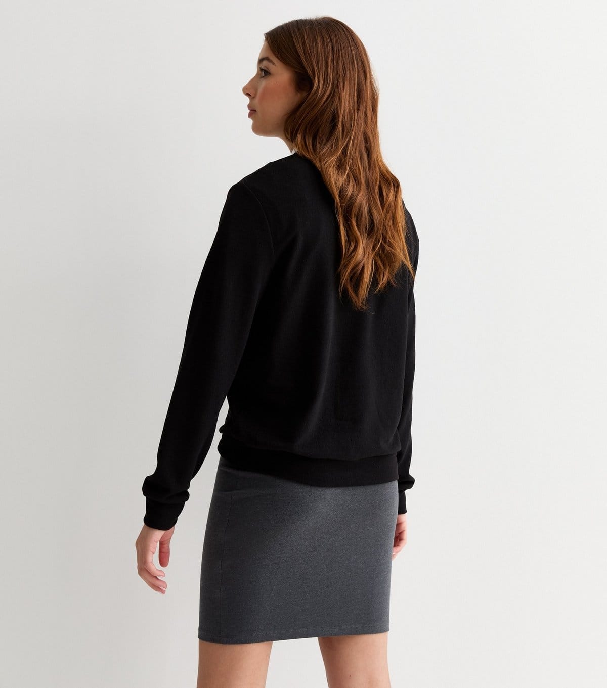 New Look Girls' Black V-Neck Jumper School New Look - 4