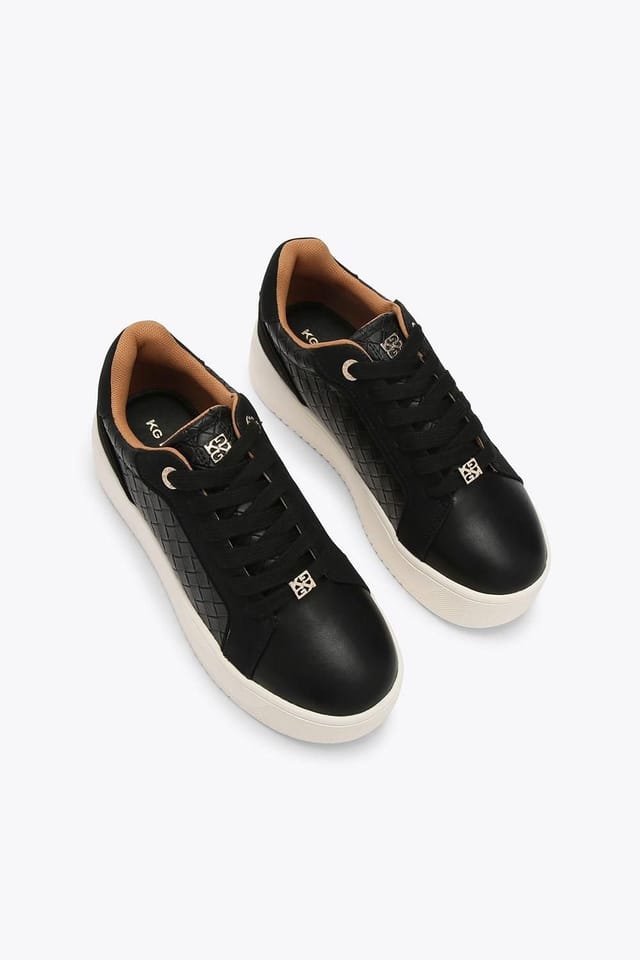 KG Kurt Geiger KG Kurt Geiger Women's 'Lighter Weave' Trainers in Black - 2