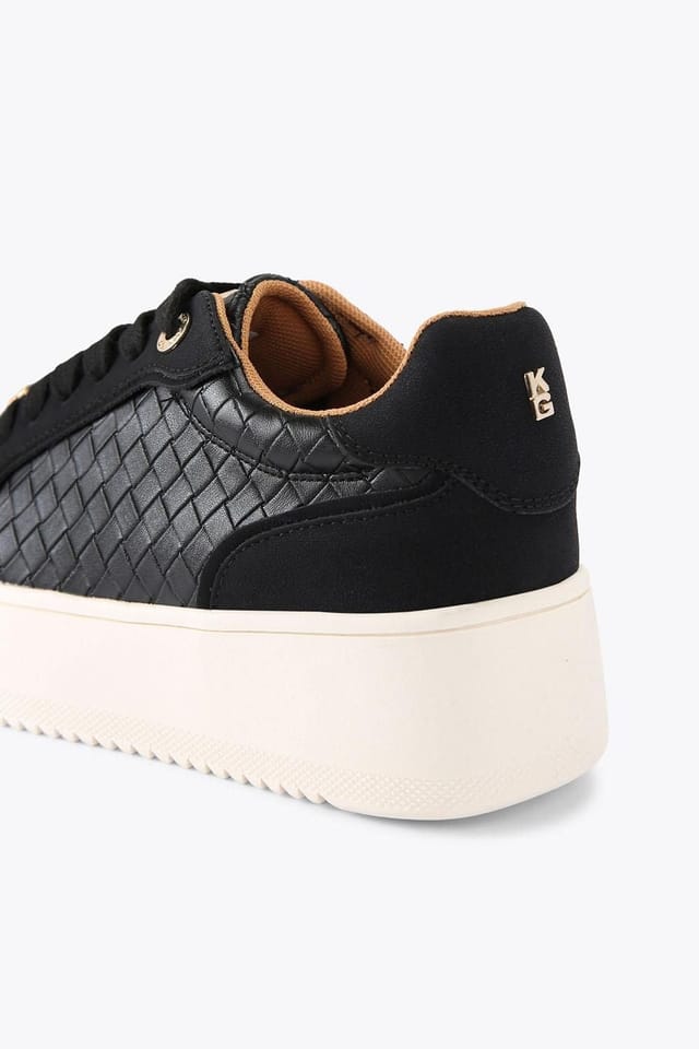 KG Kurt Geiger KG Kurt Geiger Women's 'Lighter Weave' Trainers in Black - 3