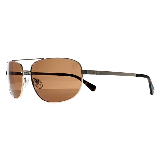 Timberland Timberland Men's Aviator Gold Brown Polarized TB00045 - 2