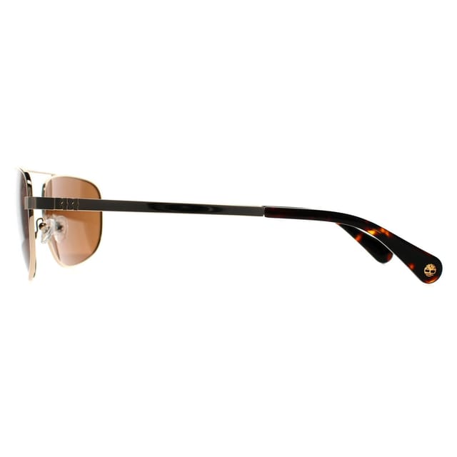 Timberland Timberland Men's Aviator Gold Brown Polarized TB00045 - 3