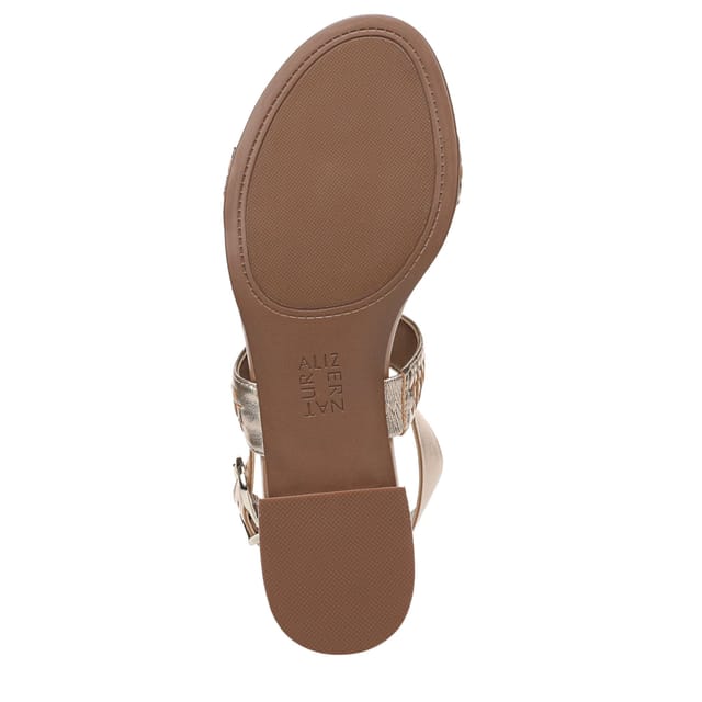 Naturalizer Naturalizer Women's Nia Slingback Sandals in Metallic Gold - 3