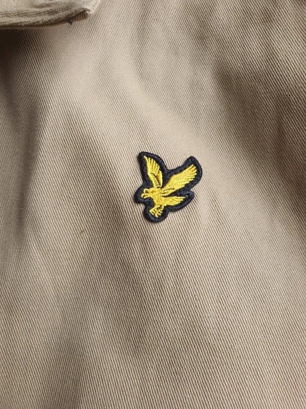 Lyle & Scott Men's Beige Lyle & Scott Bomber Jacket size Medium