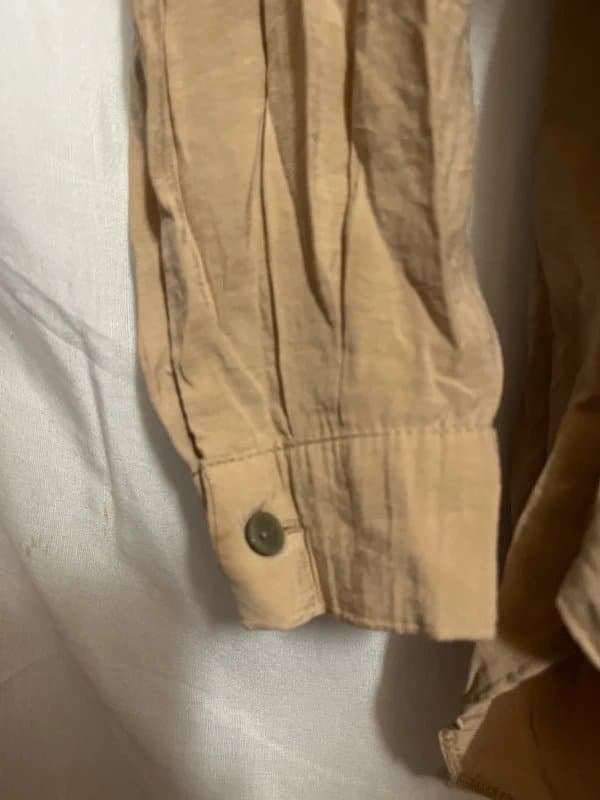 New Look New Look beige shirt size uk 14 (408)