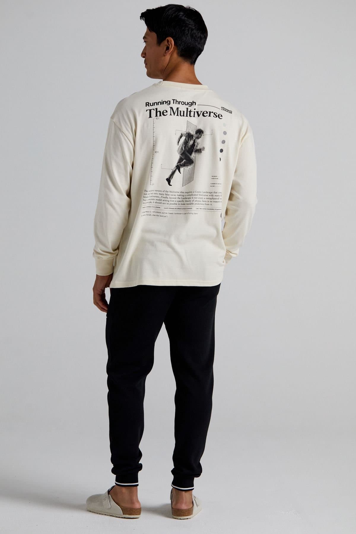 Original Creator Original Creator Men's Multiverse Long Sleeve T-Shirt Off-White
