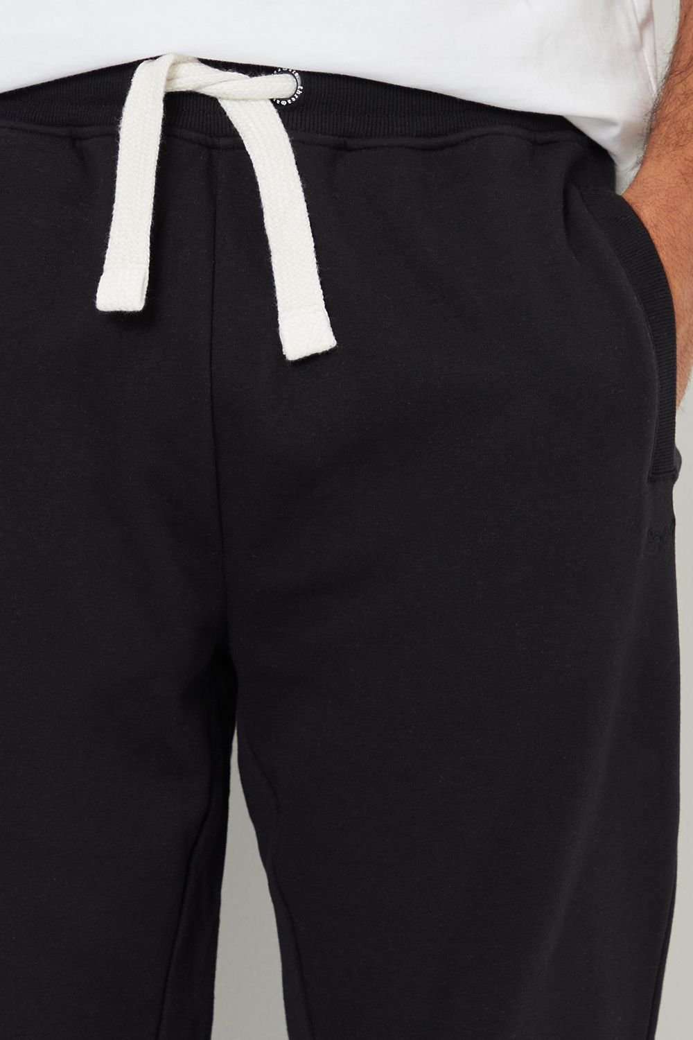 Threadbare Threadbare Men's 'Mar' Straight Leg Joggers in Black - 4