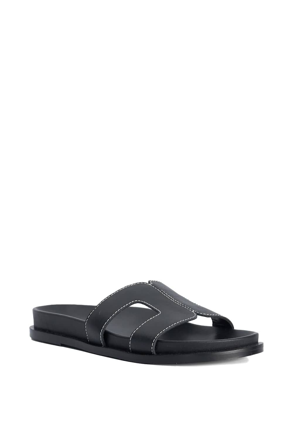 Dune London Dune London Women's 'Loupas' Leather Sandals in Black - 2