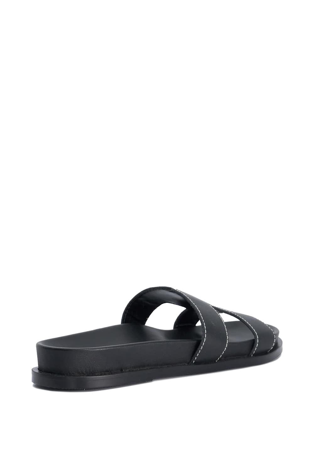 Dune London Dune London Women's 'Loupas' Leather Sandals in Black - 3