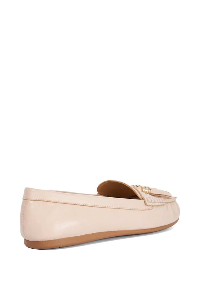 Dune London Dune London Women's Wide Fit 'Geen' Leather Loafers in Pink - 3