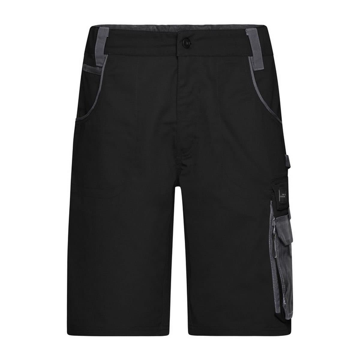 James and Nicholson James and Nicholson Men's Strong Cargo Shorts in Black
