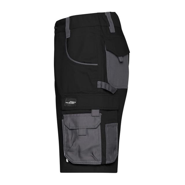 James and Nicholson James and Nicholson Men's Strong Cargo Shorts in Black - 3