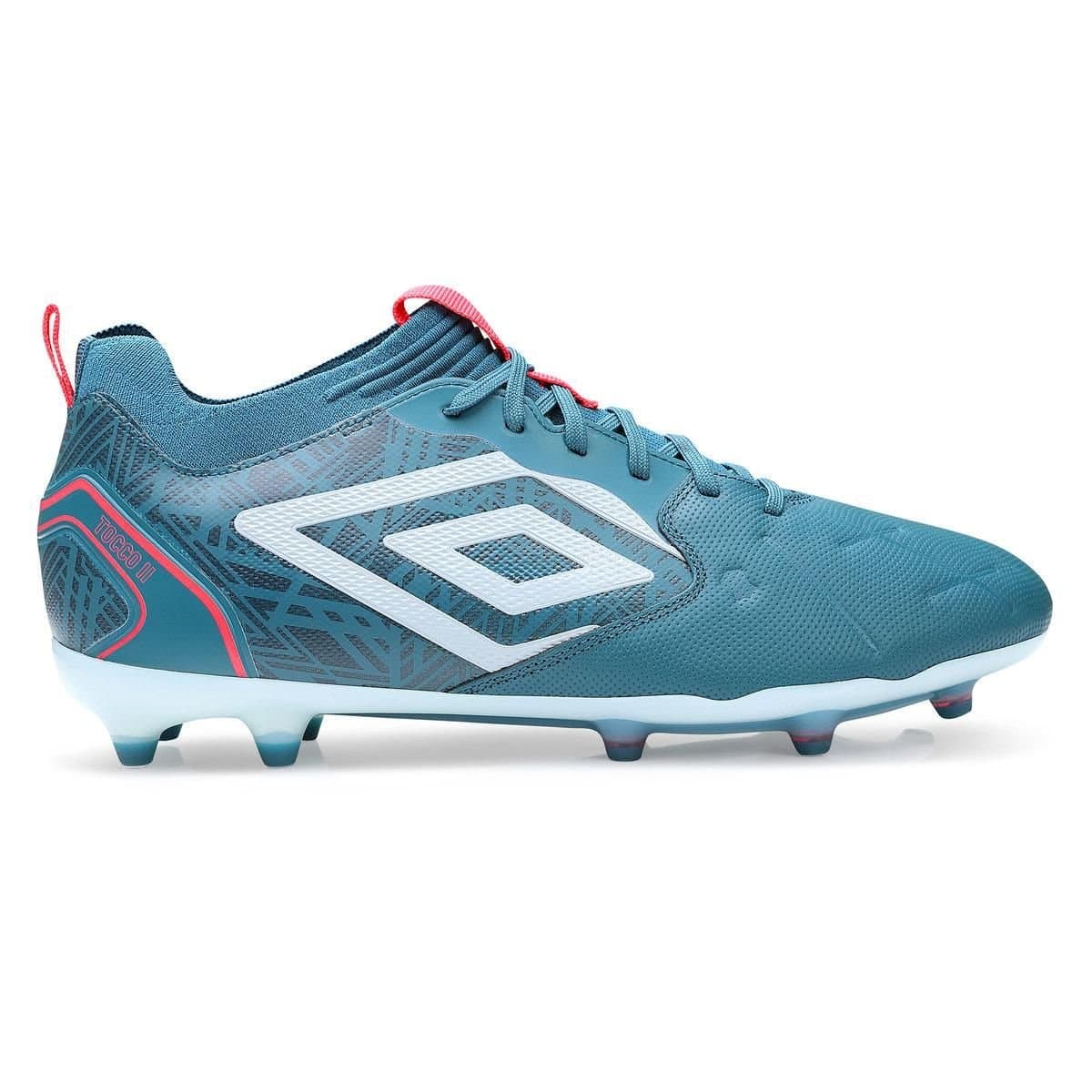 Umbro Umbro Men's Tocco 2 Pro Leather Firm Ground Boots in Light Blue