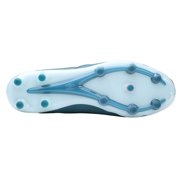 Umbro Umbro Men's Tocco 2 Pro Leather Firm Ground Boots in Light Blue - 3