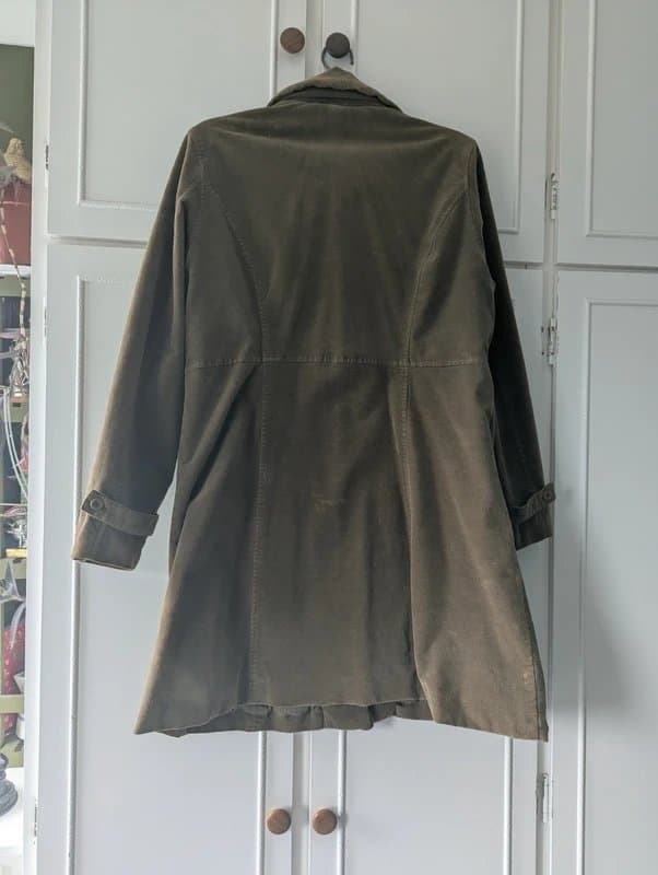 Seasalt Olive green sea salt winter coat