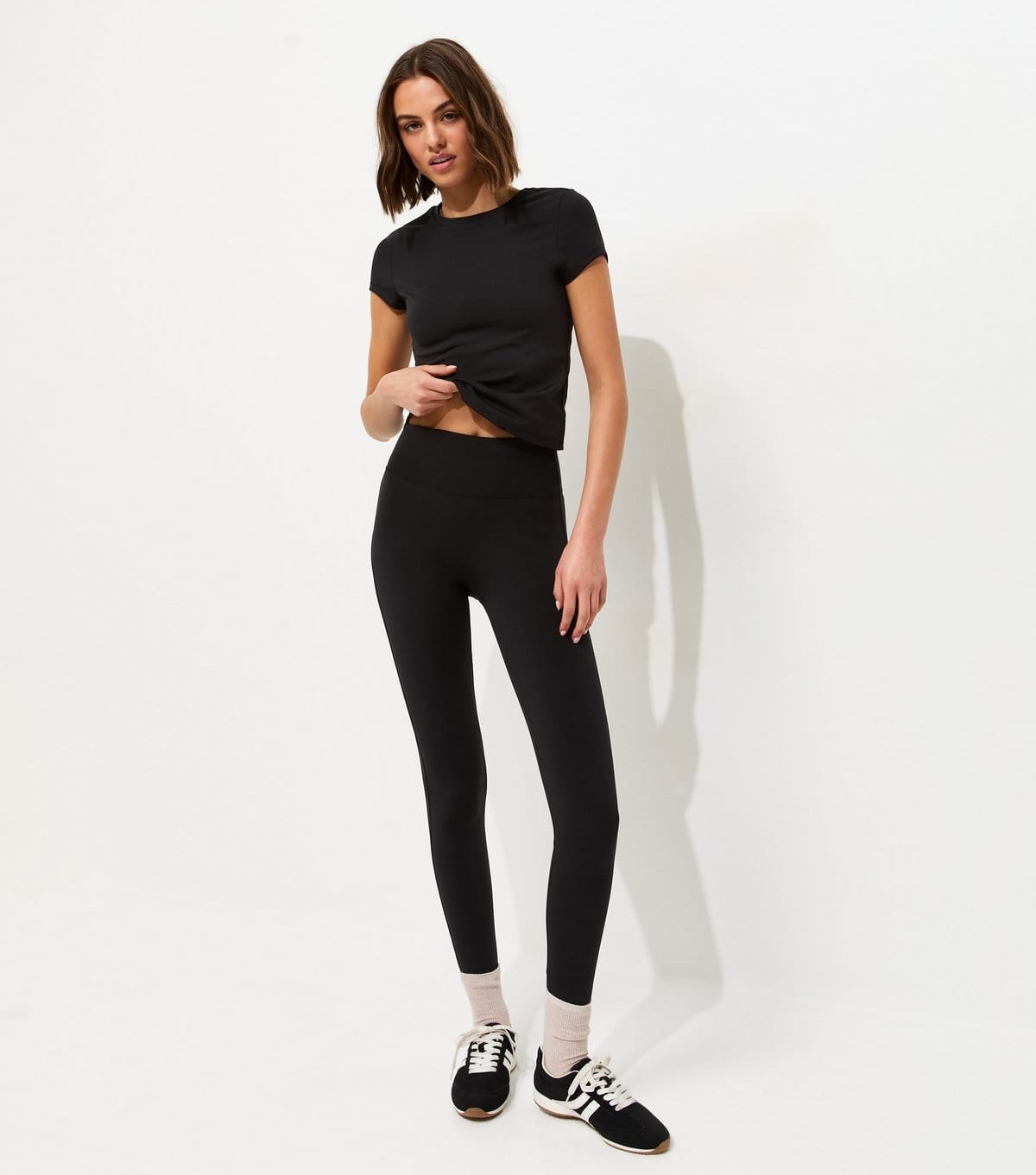 New Look Black Jersey Leggings for Women