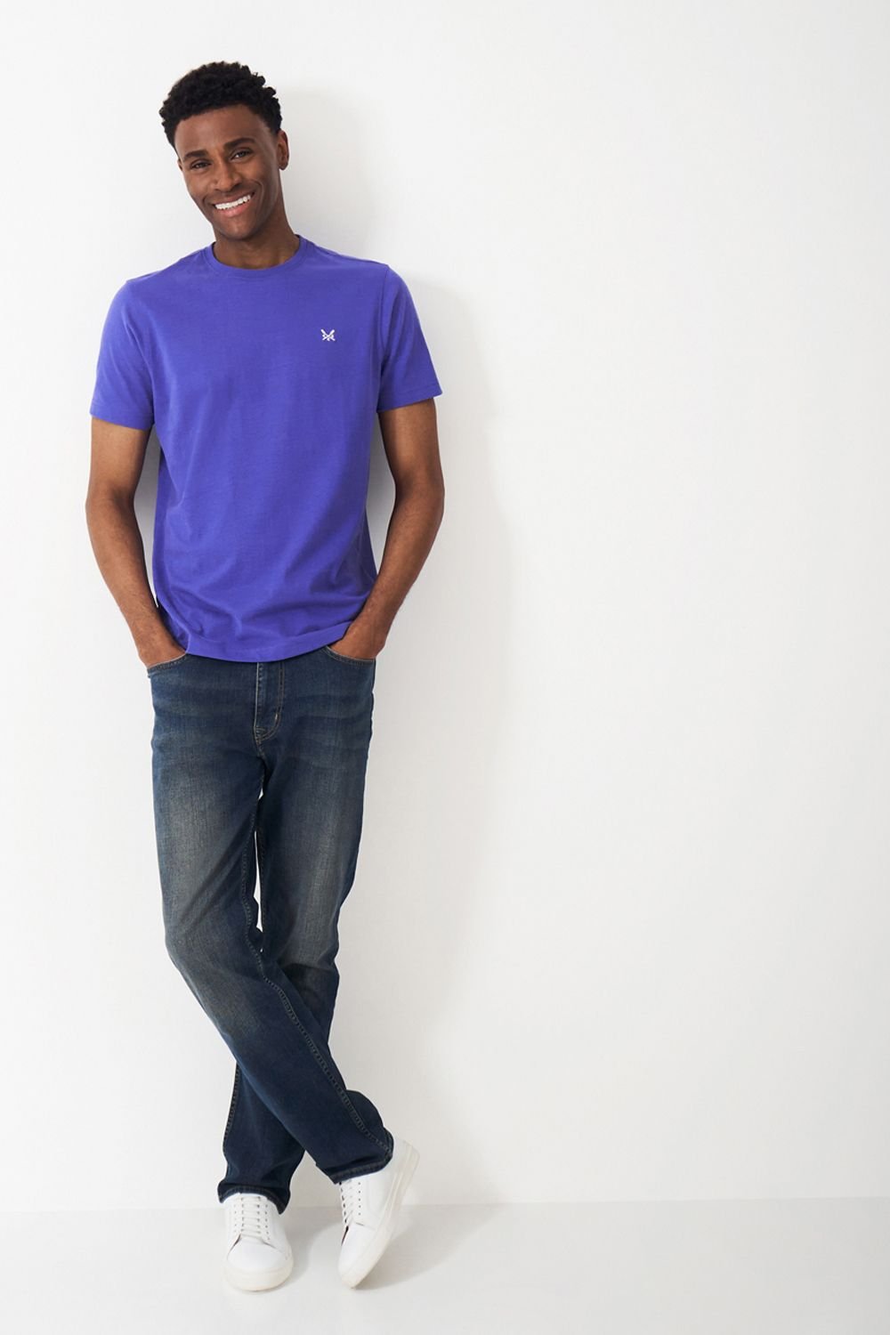 Crew Clothing Crew Clothing Men's Crew Classic T-Shirt Marine Blue - 2